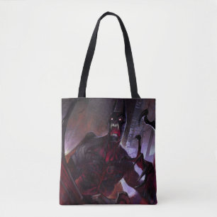 Tote Bag Illustration de Vampire Batman en crise infinie