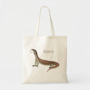 Tote Bag Illustration de varan de dessin animé