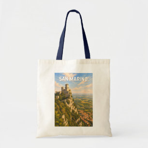 Tote Bag Illustration de voyage artistique vintage de Saint