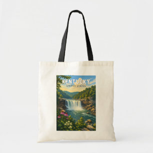 Tote Bag Illustration de voyage artistique vintage du Kentu