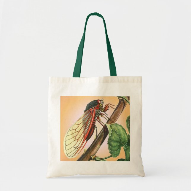 Tote Bag Illustration des insectes du Canada (Devant)