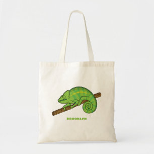 Tote Bag Illustration du caméléon de la parson