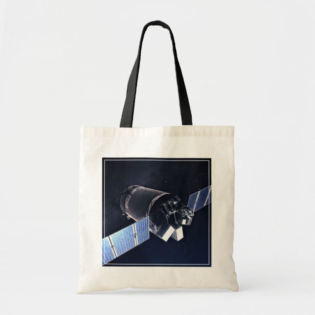 Tote Bag Illustration Du Dragon Xl Spacecraft. (Devant)