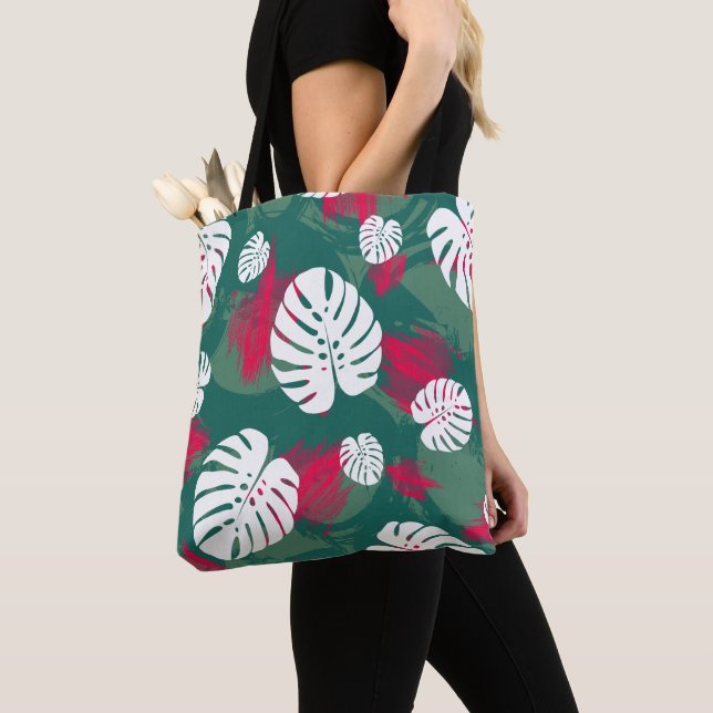 Tote Bag Illustration du Plante tropical (De près)