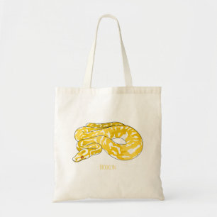 Tote Bag Illustration du serpent python birman