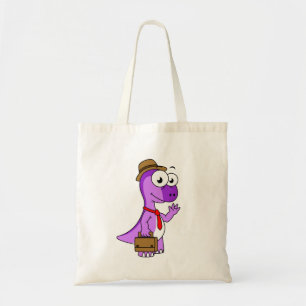 Tote Bag Illustration D'Un Homme D'Affaires Pachycéphalosau