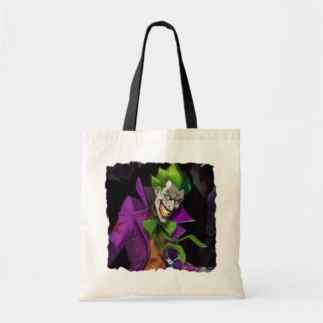 Tote Bag Illustration d'un joker en crise infinie (Devant)