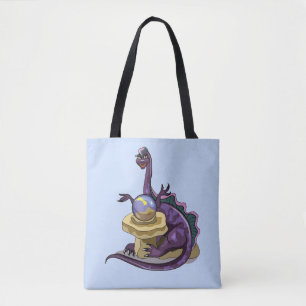 Tote Bag Illustration D'Un Vendeur Fortune Plateosaurus.