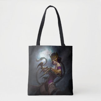 Tote Bag Illustration d'une crise infinie, gaslight Catwoma