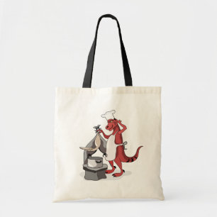 Tote Bag Illustration D'Une Cuisine De Chef Tyrannosaurus R