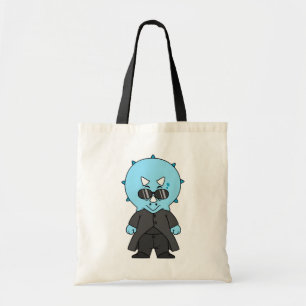Tote Bag Illustration D'Une Matrice Tricératops.