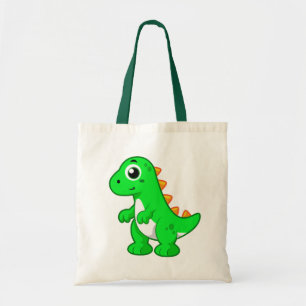 Tote Bag Illustration Mignonne Du Tyrannosaurus Rex.