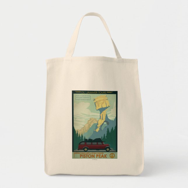 Tote Bag Illustration Ol'Jammer Tours (Devant)