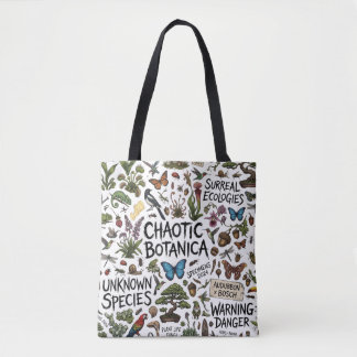 Tote Bag Illustration Pr de Botanica Chaotique Écologies Su