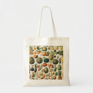 Tote Bag Illustration scientifique végétale des fruits