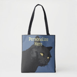 Tote Bag Illustration vintage sarcastique et effrayante de