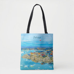 Tote Bag Ilulissat, Groenland - Ville des Icebergs