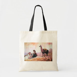Tote Bag Image de lama de Cusco Pérou