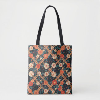 Tote Bag Image Motif du Nouvel An
