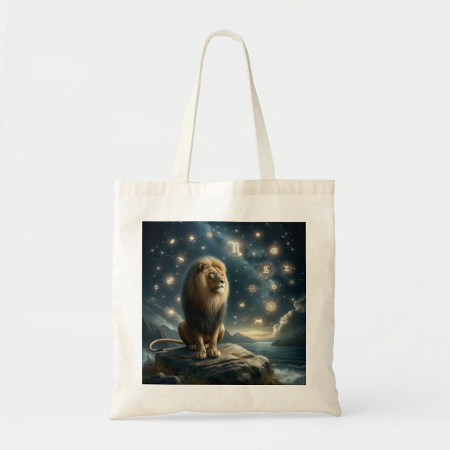 Tote bag image sign Leo (Front)