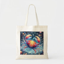 Tote bag imagen signo Cáncer