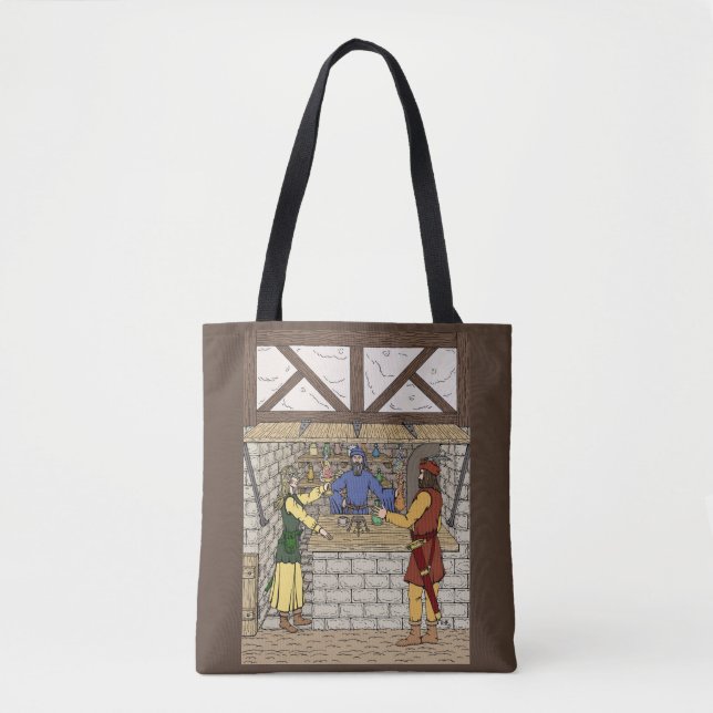 Tote Bag Imaginaire Apothecary Shop (Devant)