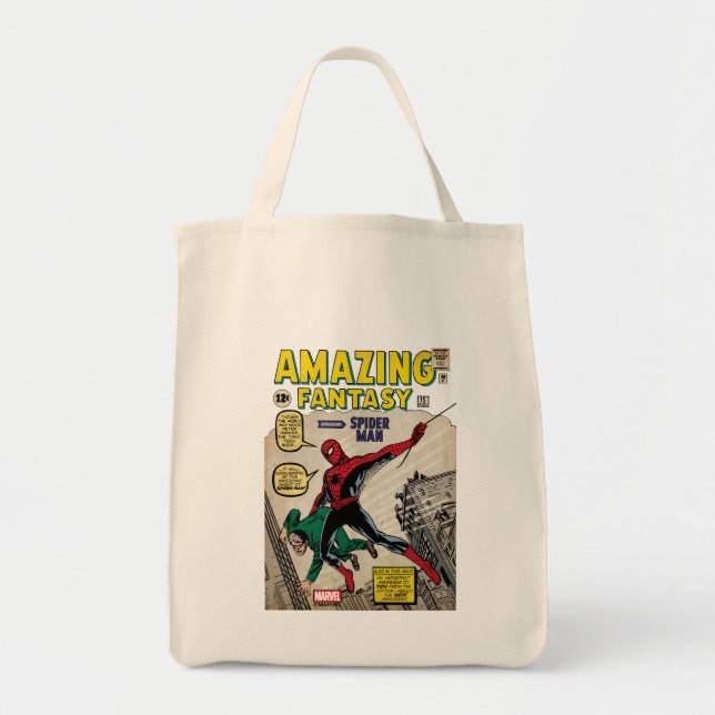 Tote Bag Imaginaire Extraordinaire Spider-Man Comic #15 (Devant)