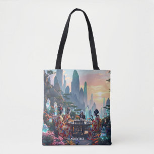 Tote Bag Imaginaire Joli Thé Planète Exotique