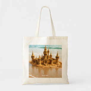 Tote Bag Imaginaire plage de sable fin Castle