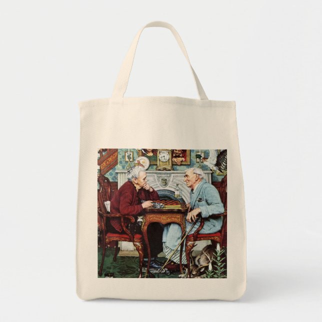 Tote Bag Imbécile d'avril, 1943 (Devant)