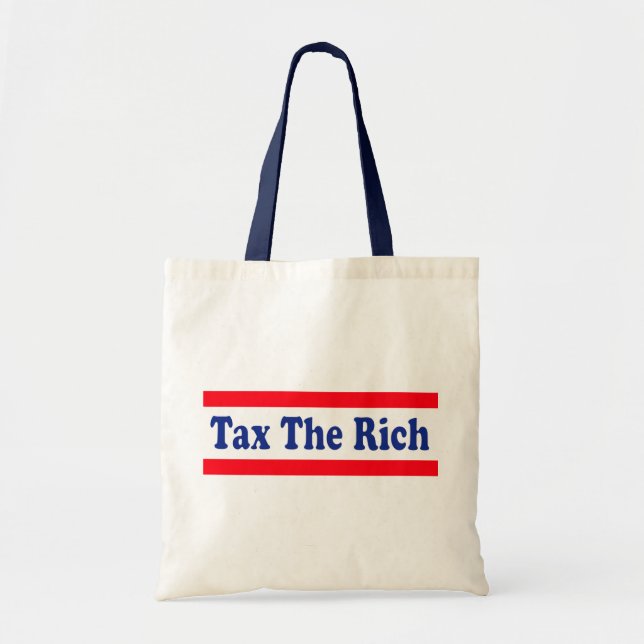 Tote Bag Impliquez les riches ! (Devant)