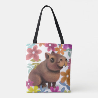 Tote Bag Impression Capybara.