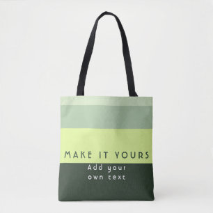 Tote Bag Impression de citation personnalisée moderne
