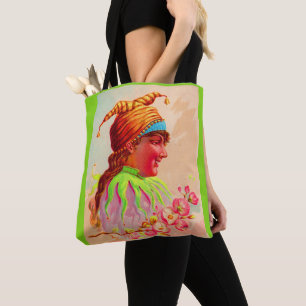 Tote Bag Impression de jester de femme victorienne