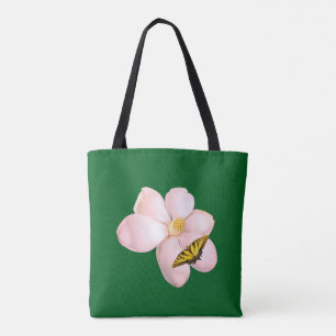 Tote Bag Impression Magnolia, Papier Poster Valeur (Semi-Br
