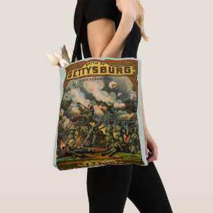 Tote Bag Impression musicale de la bataille de Gettysburg e