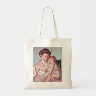 Tote Bag Impressionnisme vintage, Bébé endormi par Mary Cas