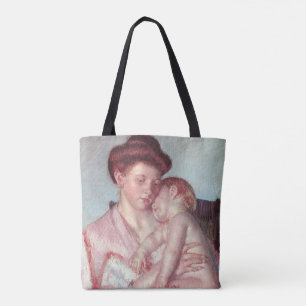 Tote Bag Impressionnisme vintage, Bébé endormi par Mary Cas