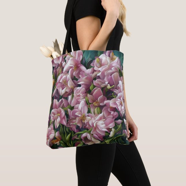 Tote Bag Impressions fleurs sauvages (De près)