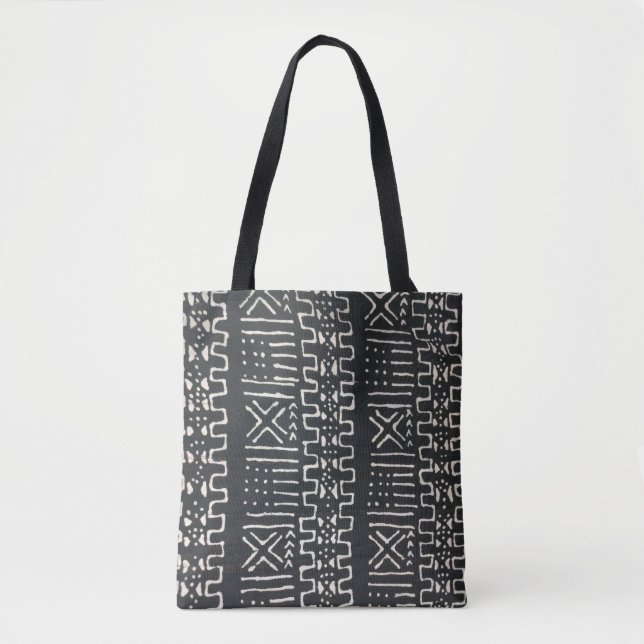Tote Bag Imprimé africain (Devant)
