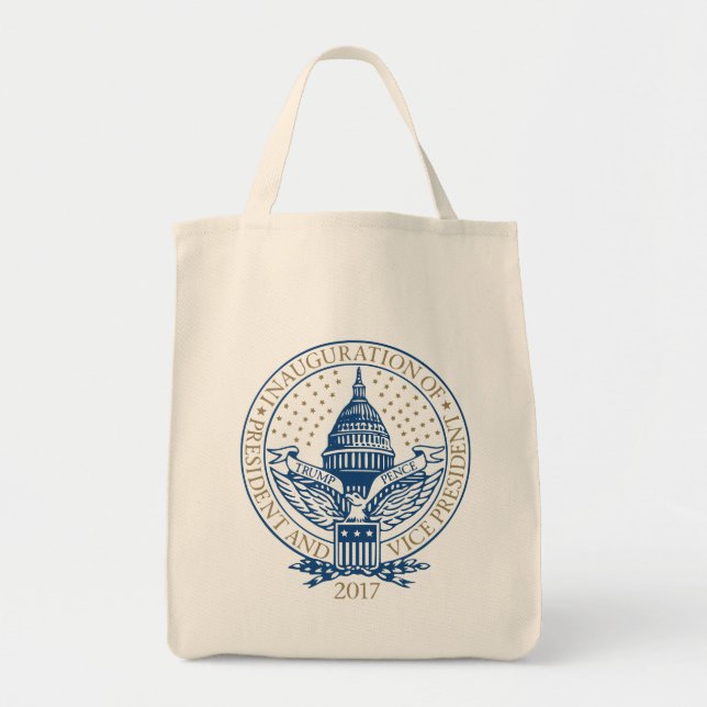 Tote Bag Inauguration du logo inaugural du président de Tru (Devant)