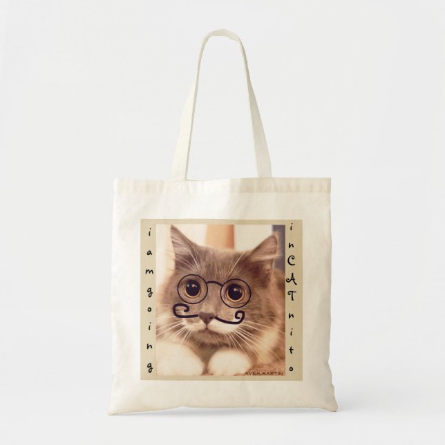 Tote Bag InCATnito allant (Devant)