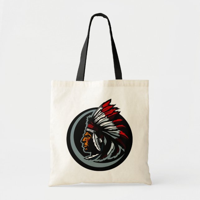 Tote Bag Indiens Fourre-tout de Chippewa (Devant)