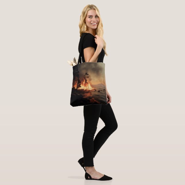 Tote Bag Inferno (Sur le modèle)