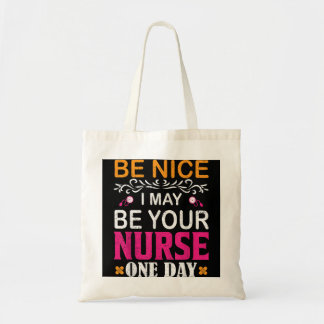 Tote Bag Infirmière amusante dit future Infirmière inscrite