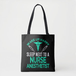 Tote Bag Infirmière Anesthetist RN Infirmière inscrite Cade