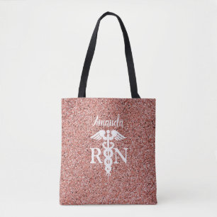 Tote Bag Infirmière autorisée Médicale Caduceus Parties sci