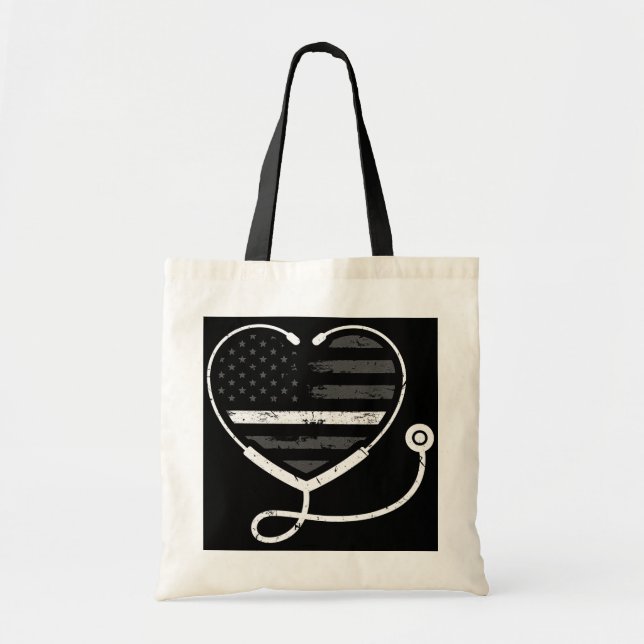 Tote Bag Infirmière correctionnelle Services correctionnels (Devant)