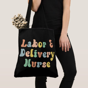 Tote Bag Infirmière de la main-d'oeuvre et de la prestation