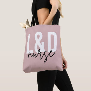 Tote Bag Infirmière de la main-d'oeuvre et de l'accouchemen